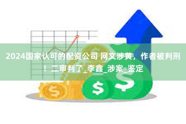 2024国家认可的配资公司 网文涉黄，作者被判刑！二审判了_李鑫_涉案_鉴定