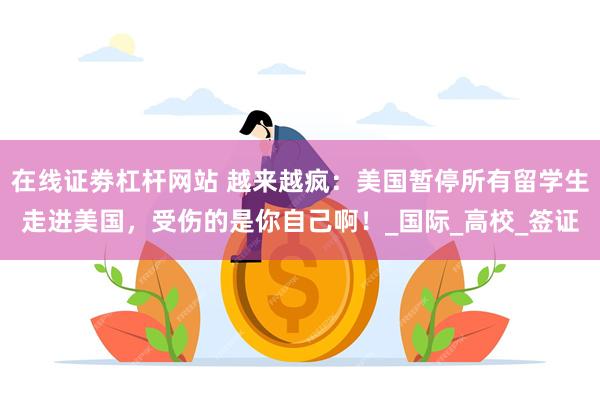在线证劵杠杆网站 越来越疯：美国暂停所有留学生走进美国，受伤的是你自己啊！_国际_高校_签证
