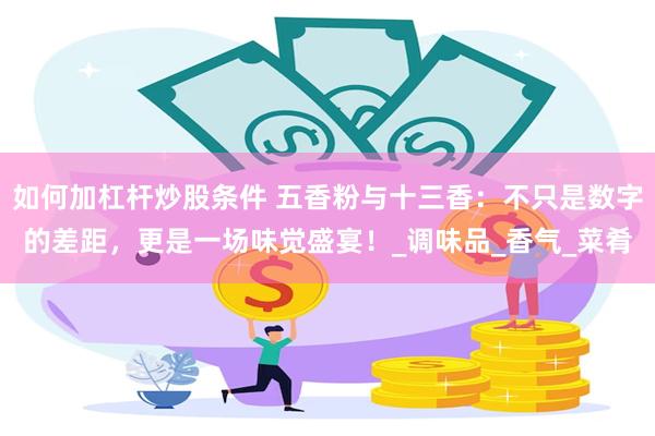 如何加杠杆炒股条件 五香粉与十三香：不只是数字的差距，更是一场味觉盛宴！_调味品_香气_菜肴